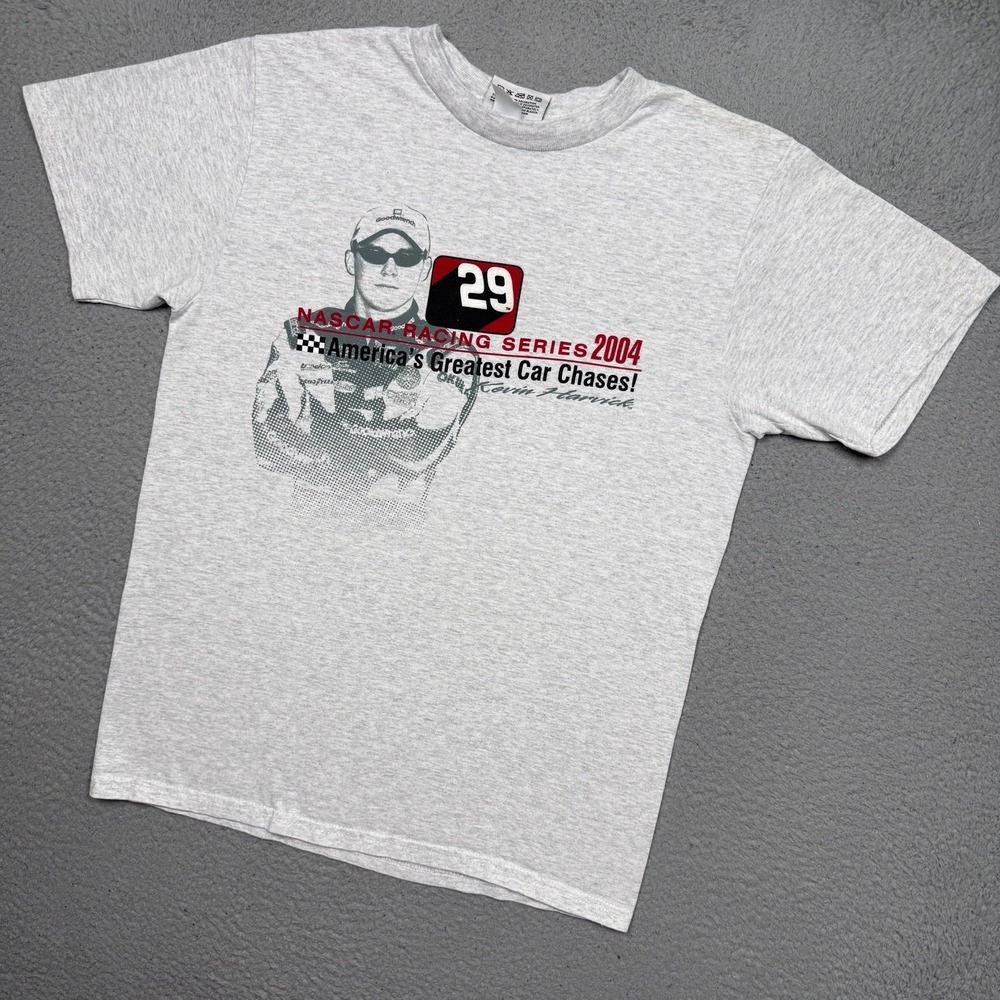 Vintage 2004 NASCAR America's Greatest Car Chases Kevin Harvick T-shirt - Picture 1 of 4